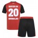 Maillot de foot Bayer Leverkusen Alejandro Grimaldo #20 Domicile vêtements enfant 2024-25 Manches Courtes (+ pantalon court)